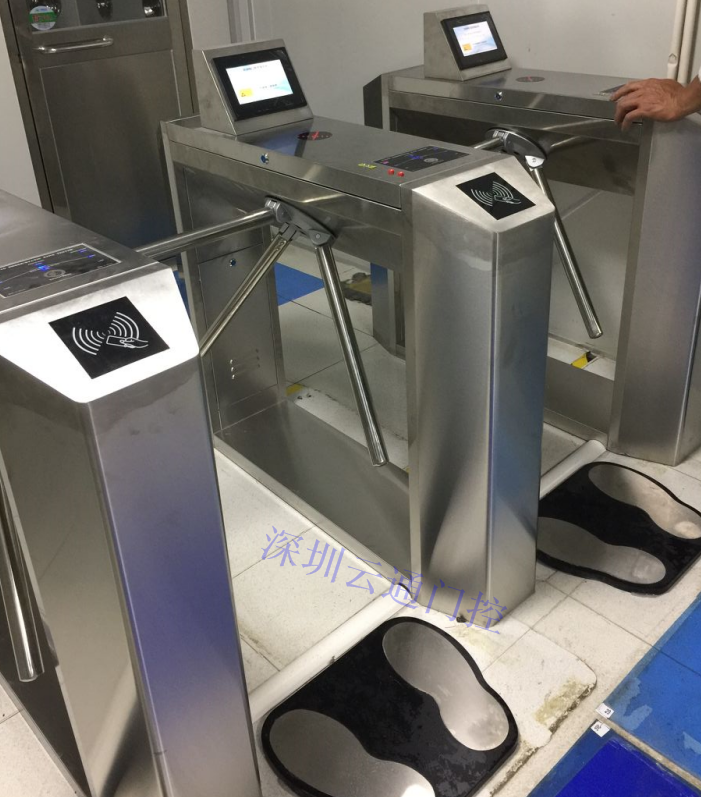 ESD防靜電三輥閘，帶顯示屏